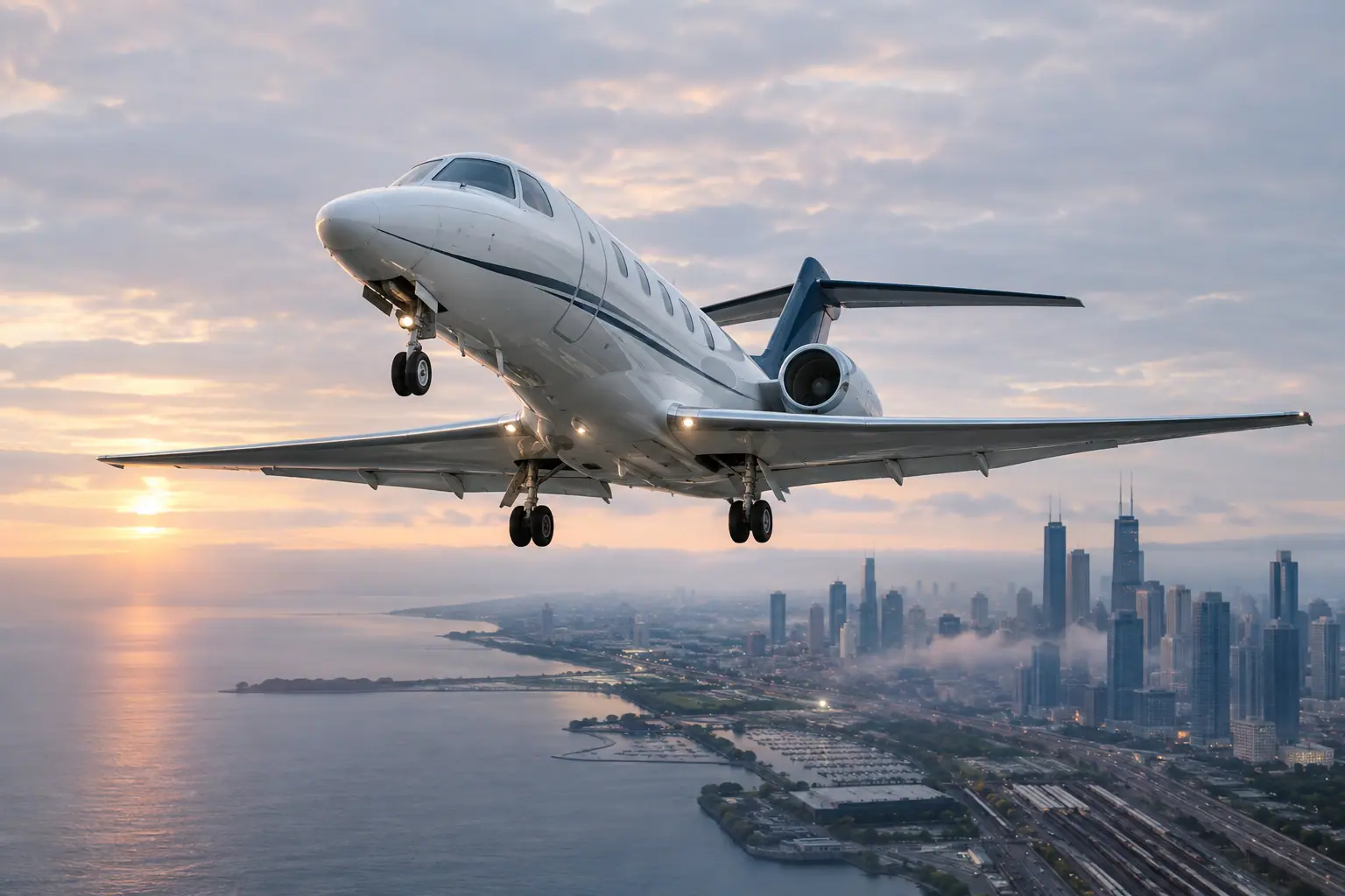 Private jet Chicago to Houston
