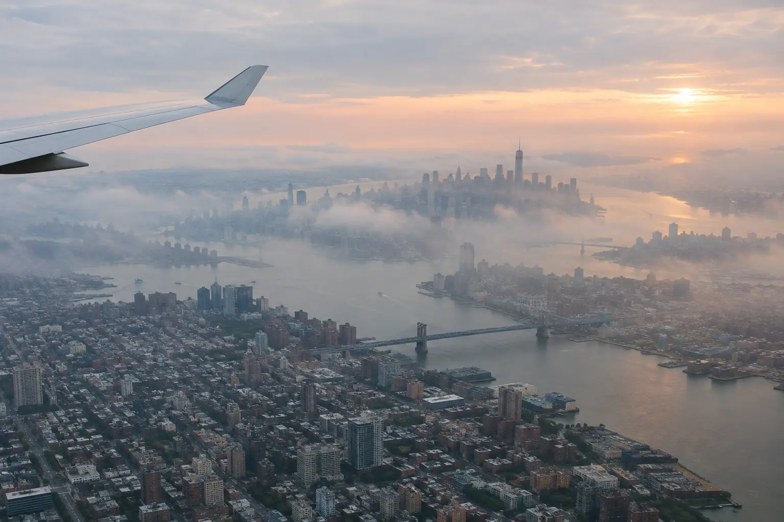 New York from the air
