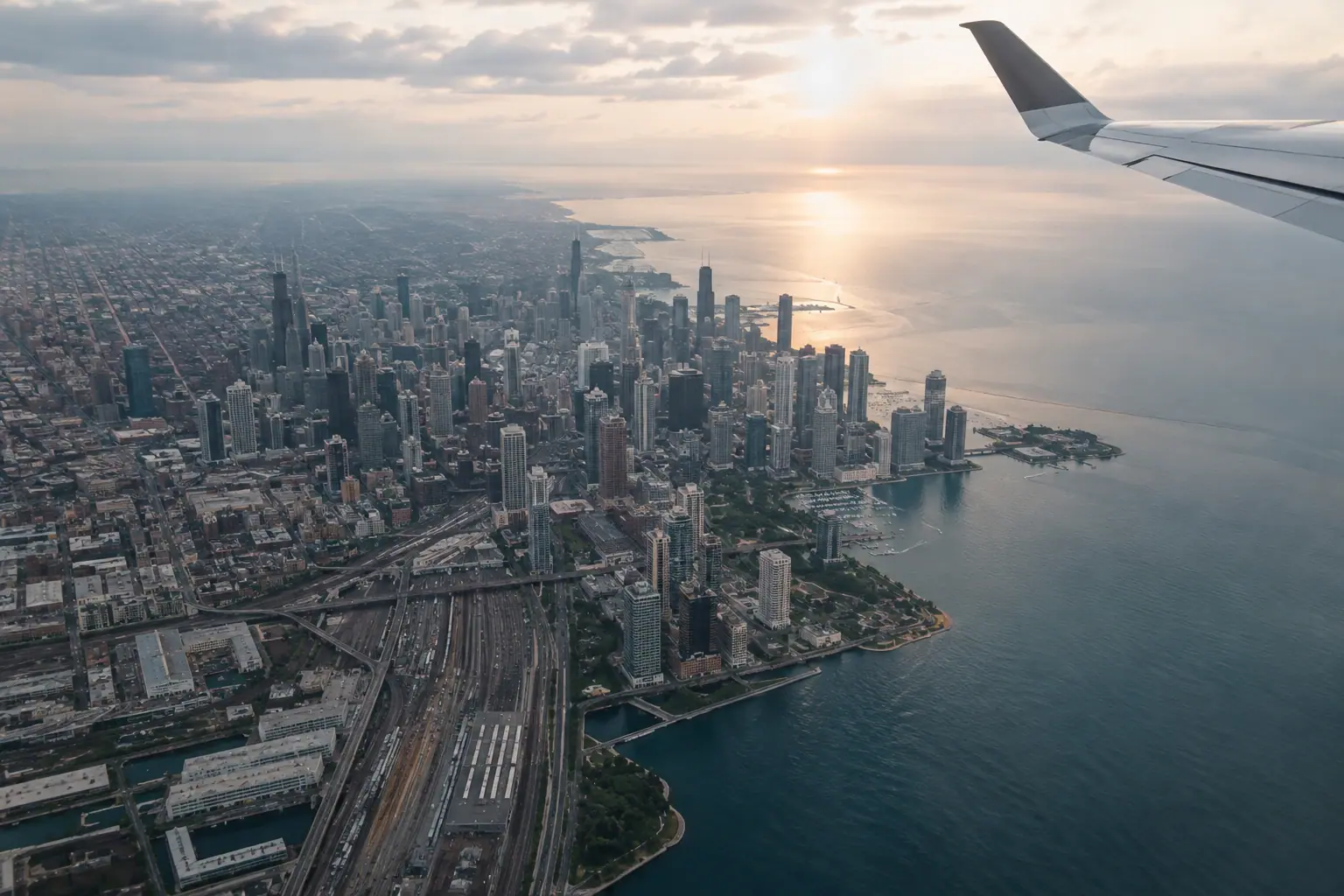 Chicago from the air